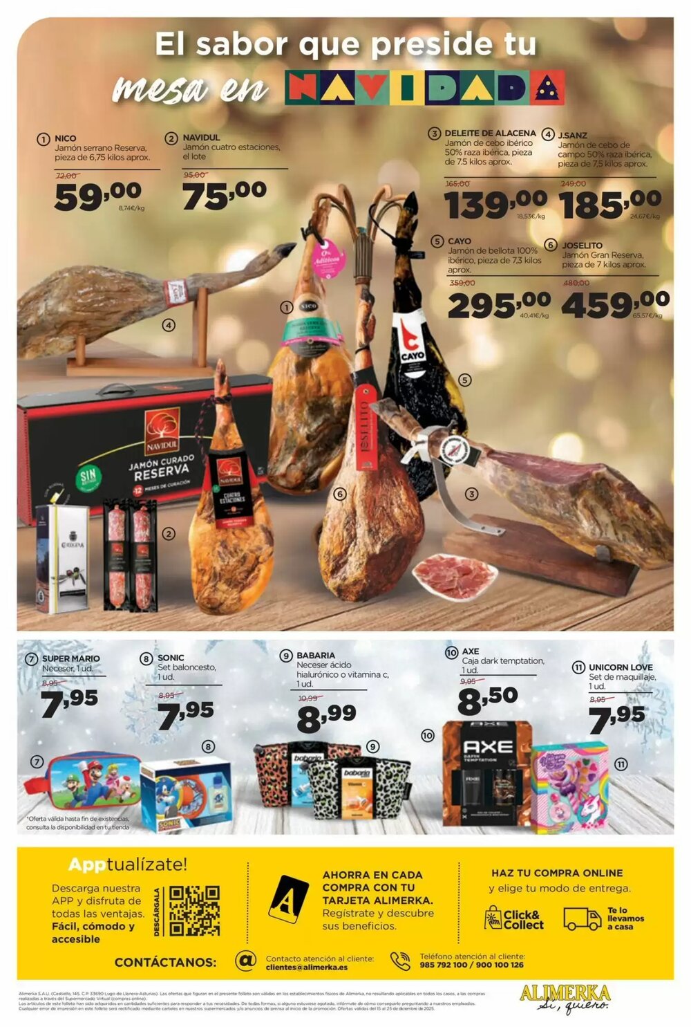 Folleto promocional de Alimerka válido desde el 15/12/2025 - Página 16.