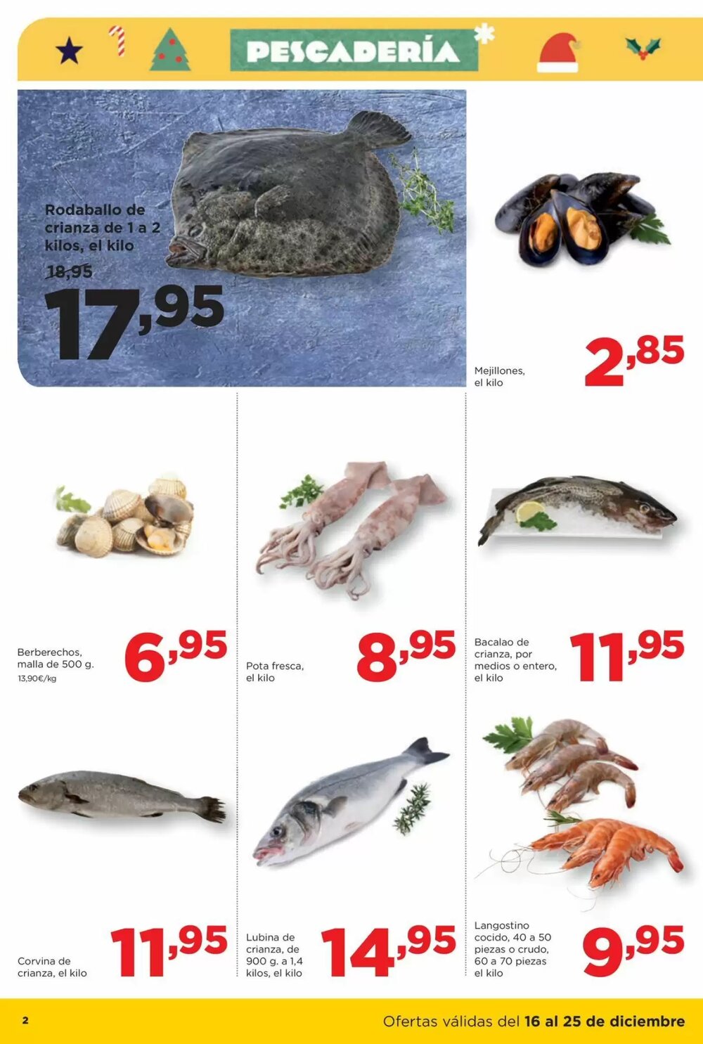 Folleto promocional de Alimerka válido desde el 15/12/2025 - Página 2.