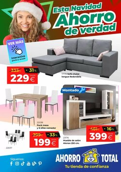 Folleto promocional de Ahorro Total válido desde el 16/12/2025
