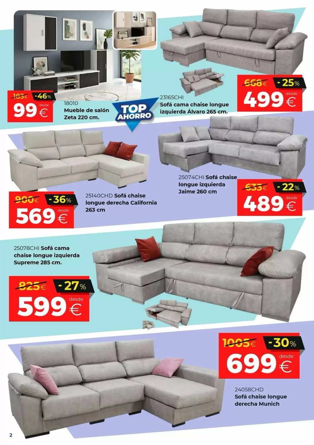 Folleto promocional de Ahorro Total válido desde el 16/12/2025 - Página 2.