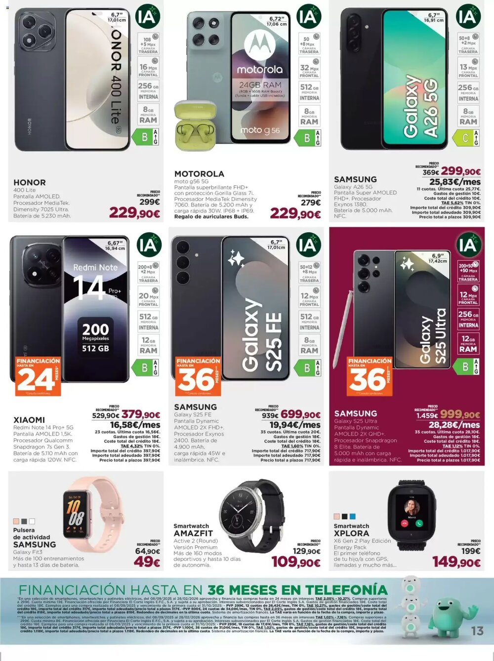 Folleto promocional de El Corte Inglés válido desde el 16/12/2025 - Página 13.