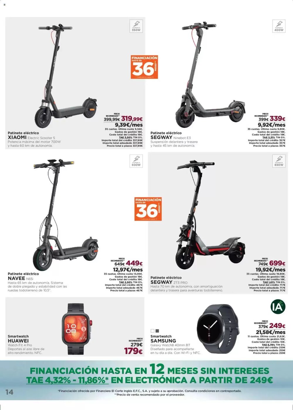 Folleto promocional de El Corte Inglés válido desde el 16/12/2025 - Página 14.