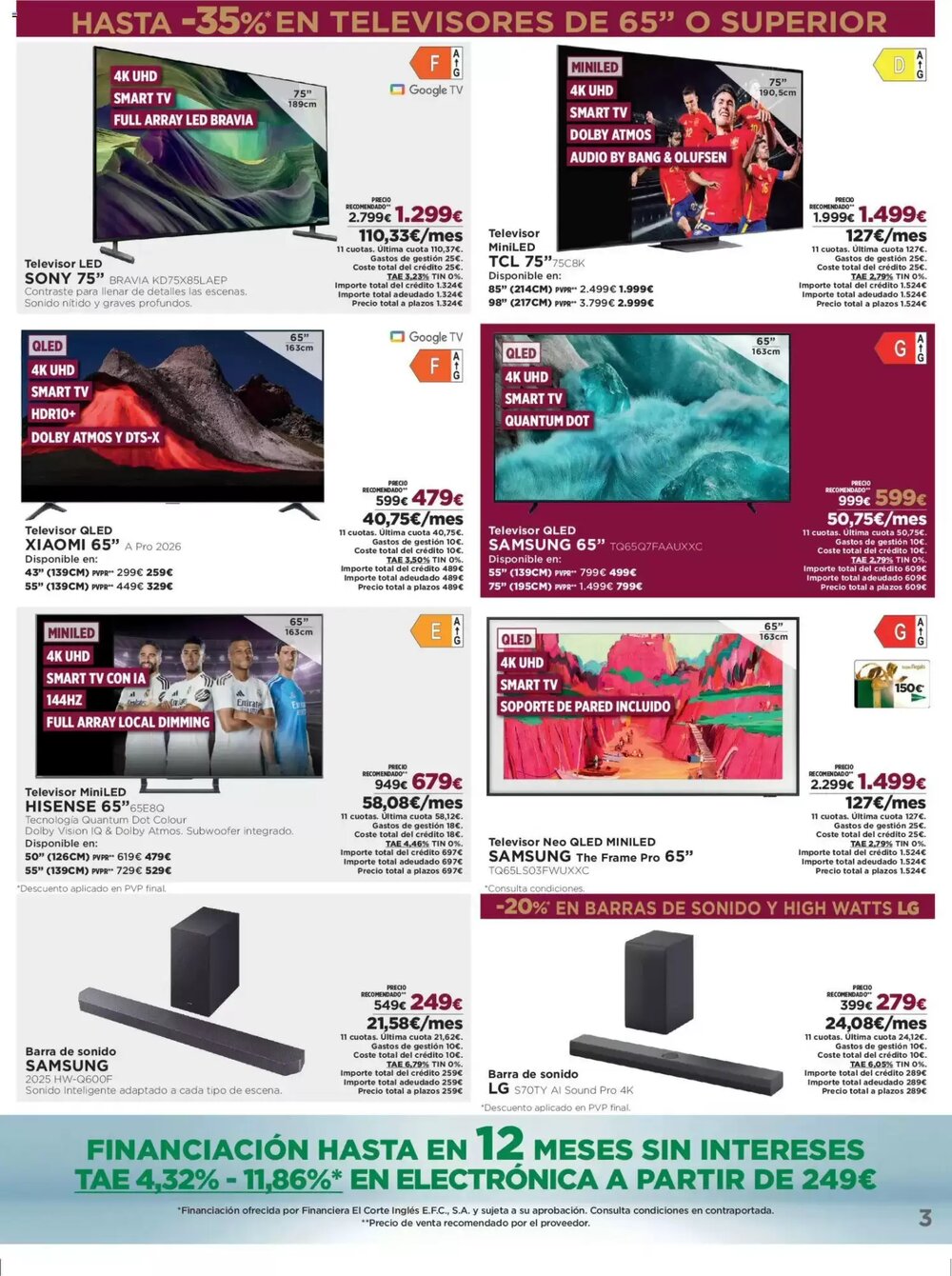 Folleto promocional de El Corte Inglés válido desde el 16/12/2025 - Página 3.