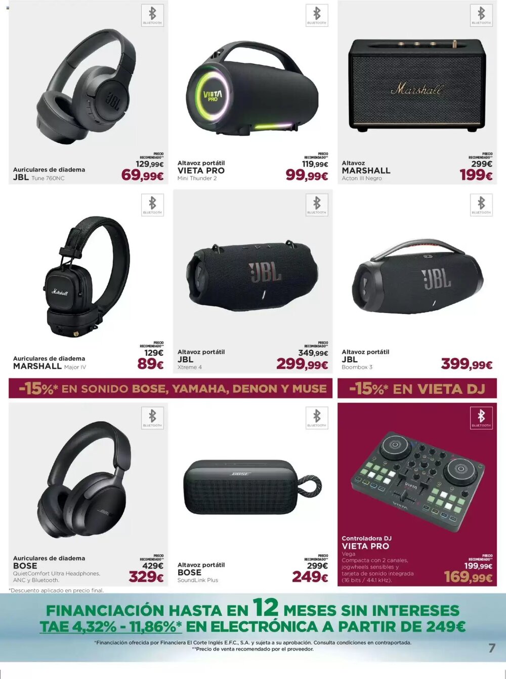 Folleto promocional de El Corte Inglés válido desde el 16/12/2025 - Página 7.