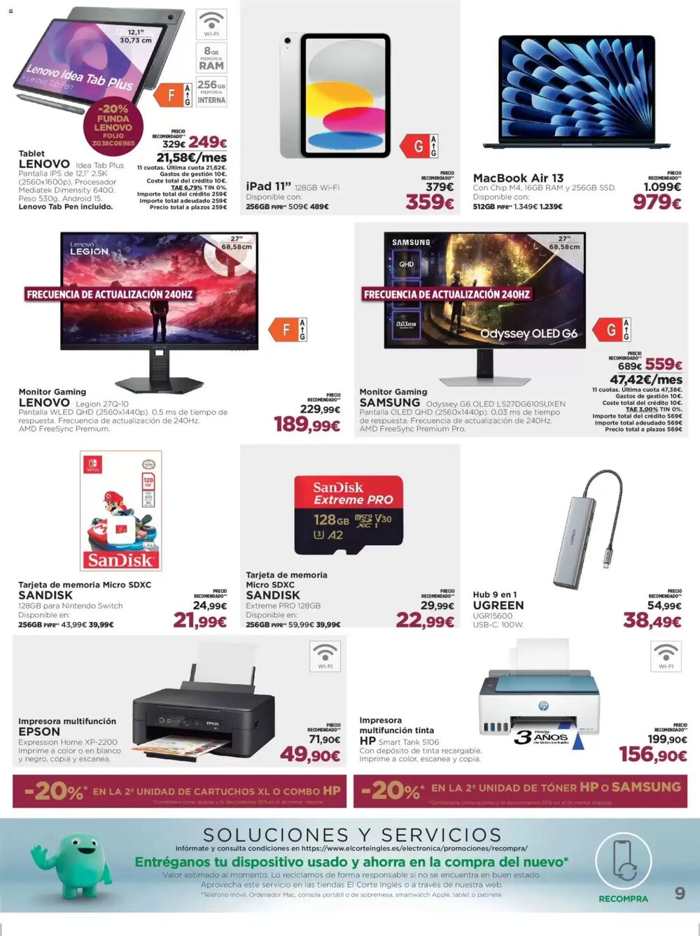 Folleto promocional de El Corte Inglés válido desde el 16/12/2025 - Página 9.