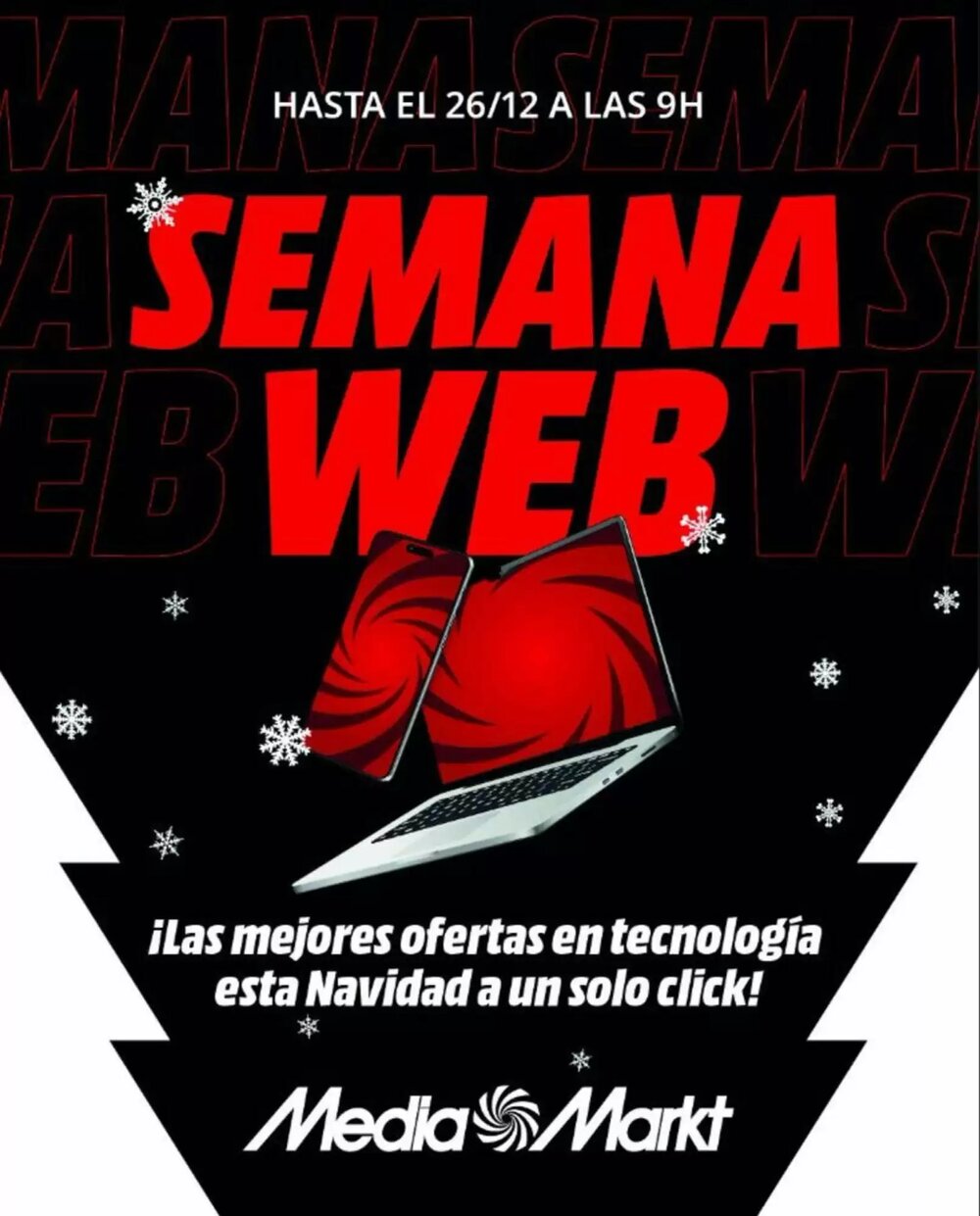 Folleto promocional de MediaMarkt válido desde el 17/12/2025 - Página 1.