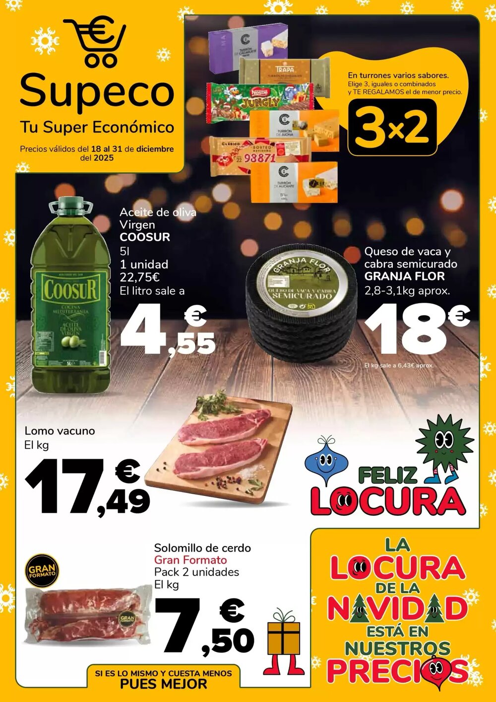 Folleto promocional de Supeco válido desde el 17/12/2025 - Página 1.