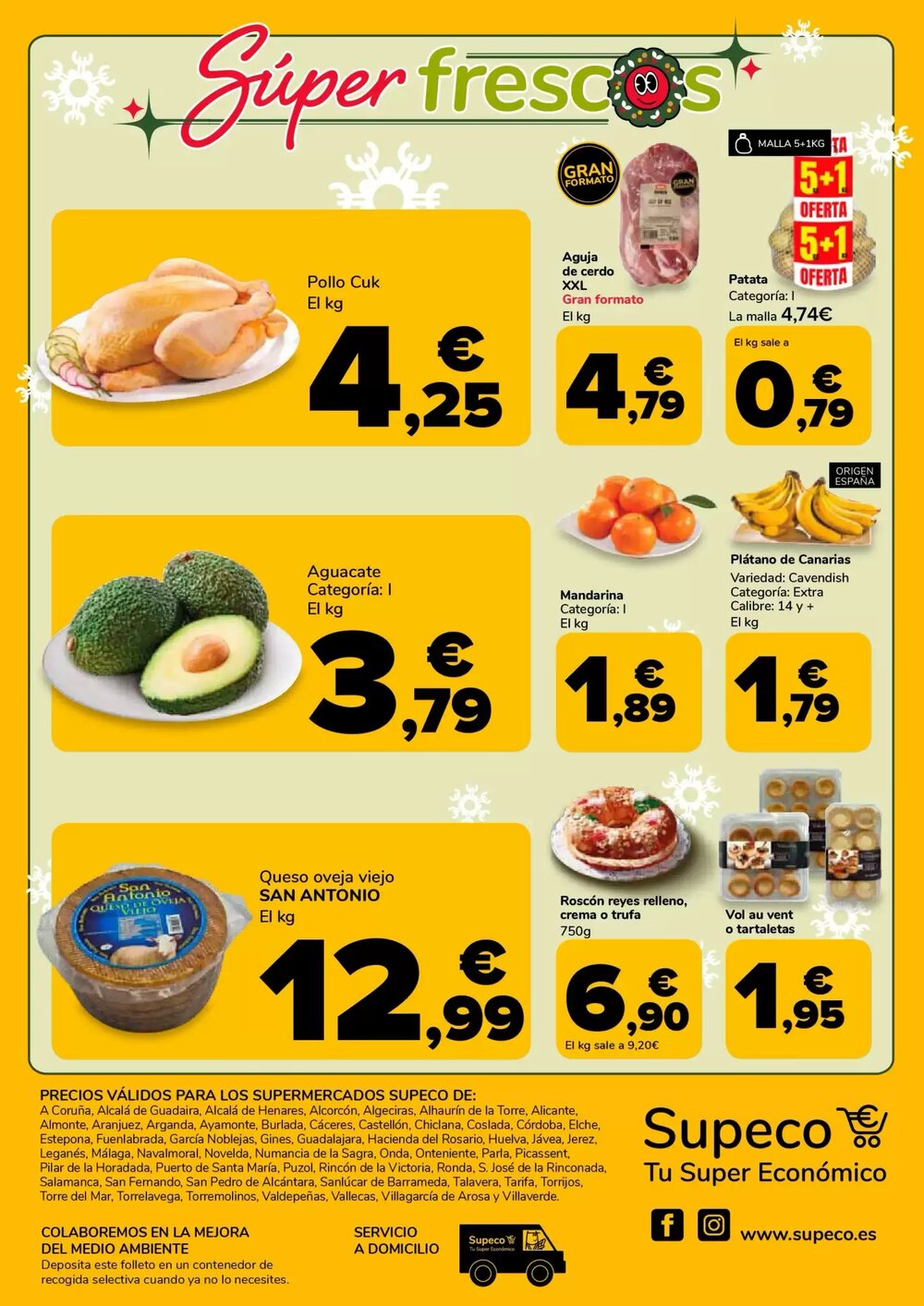 Folleto promocional de Supeco válido desde el 17/12/2025 - Página 4.