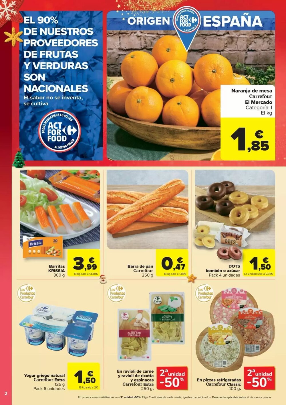 Folleto promocional de Carrefour válido desde el 18/12/2025 - Página 2.