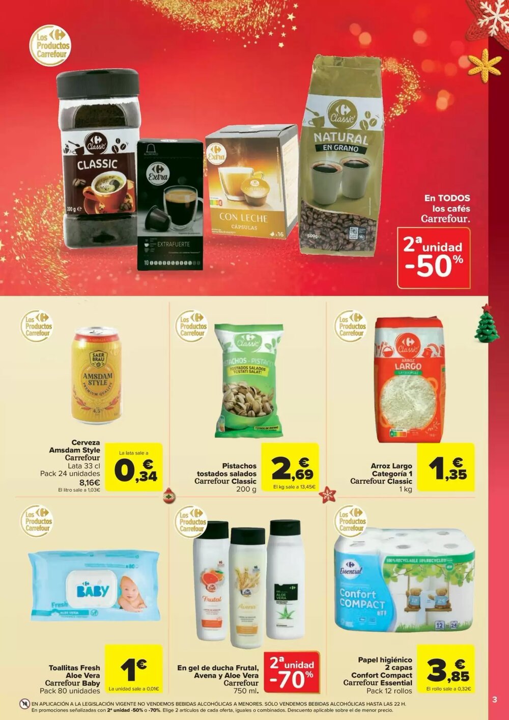 Folleto promocional de Carrefour válido desde el 18/12/2025 - Página 3.