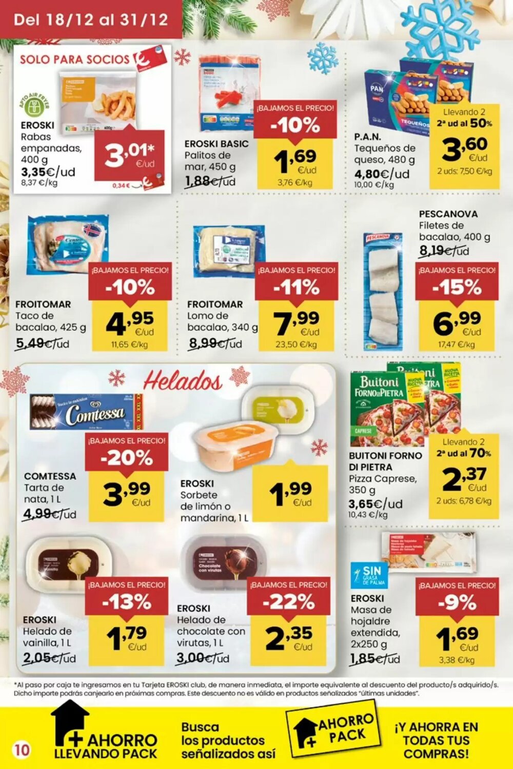 Folleto promocional de Autoservicios Familia válido desde el 18/12/2025 - Página 10.