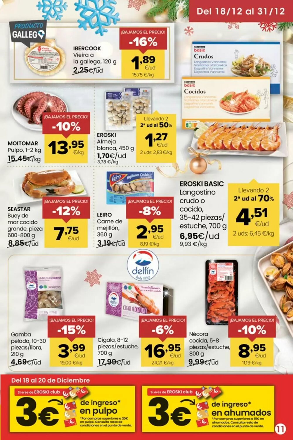 Folleto promocional de Autoservicios Familia válido desde el 18/12/2025 - Página 11.