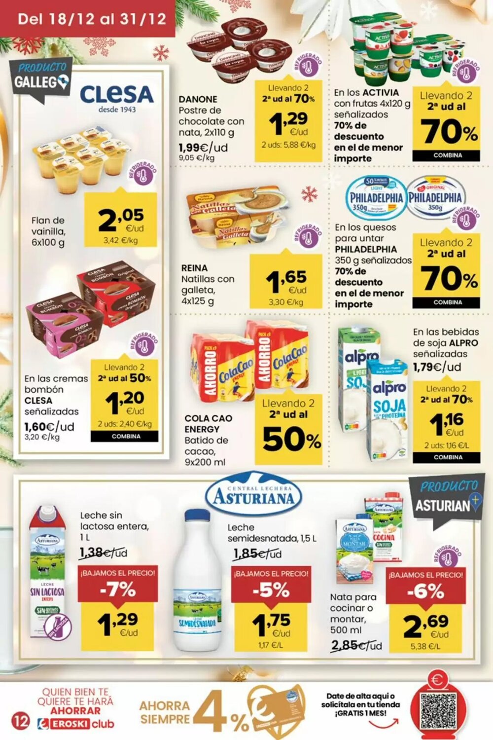 Folleto promocional de Autoservicios Familia válido desde el 18/12/2025 - Página 12.