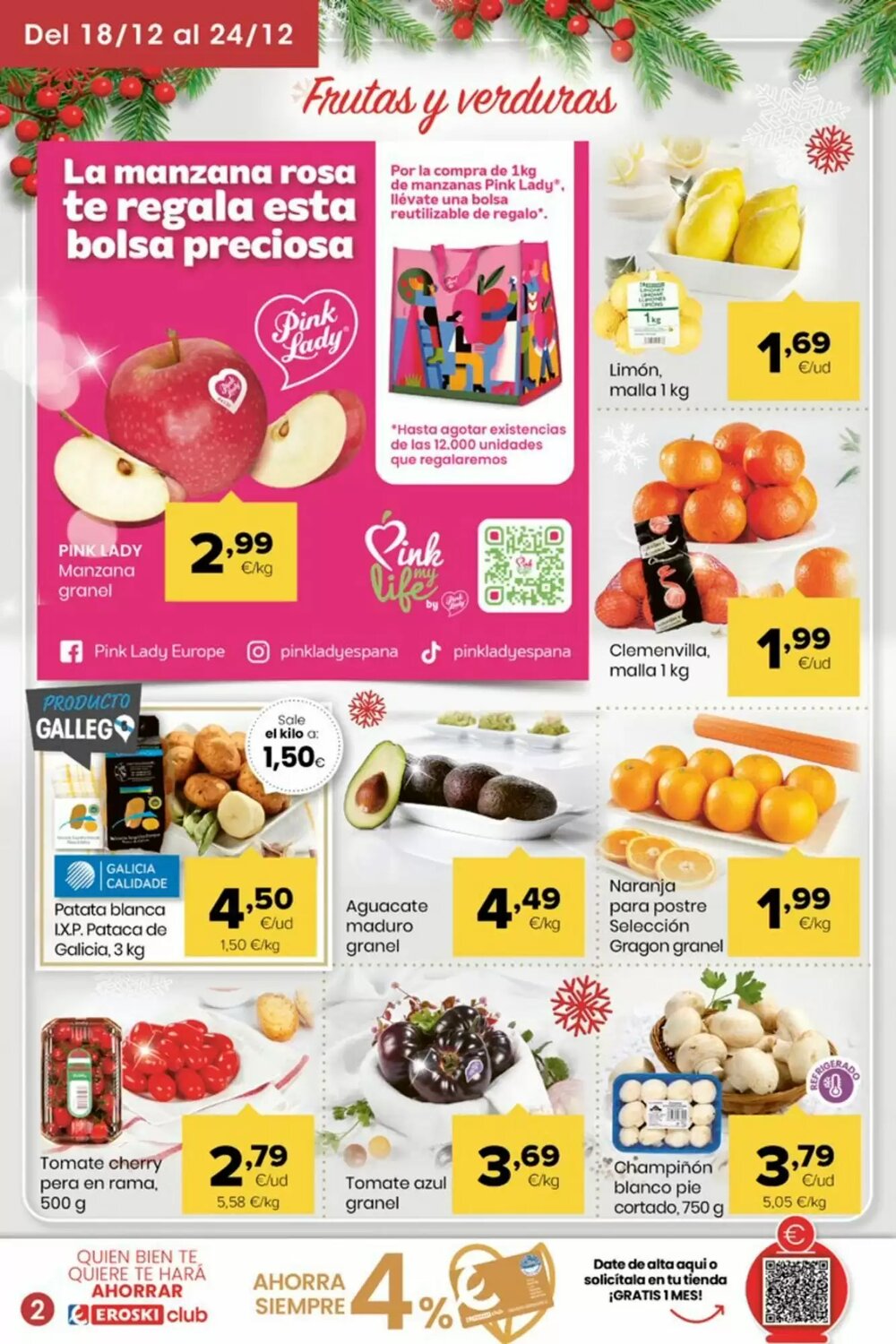 Folleto promocional de Autoservicios Familia válido desde el 18/12/2025 - Página 2.