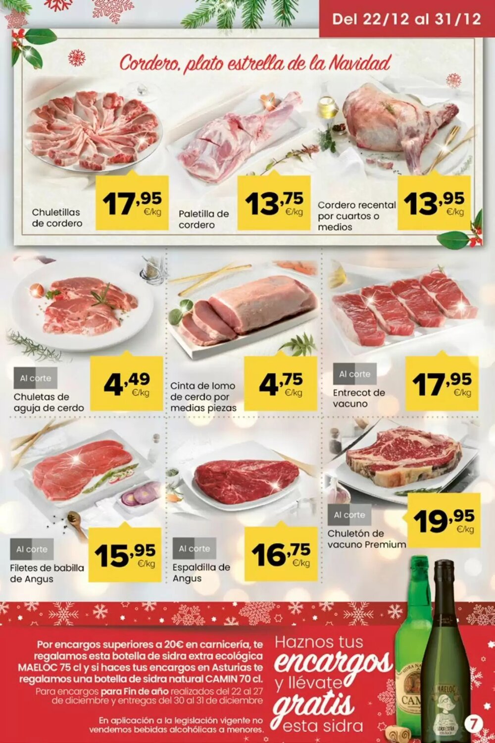 Folleto promocional de Autoservicios Familia válido desde el 18/12/2025 - Página 7.