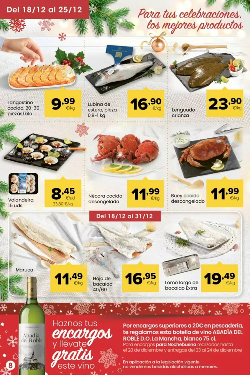 Folleto promocional de Autoservicios Familia válido desde el 18/12/2025 - Página 8.