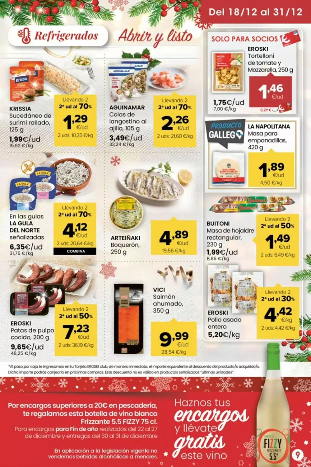 Folleto promocional de Autoservicios Familia válido desde el 18/12/2025 - Página 9.