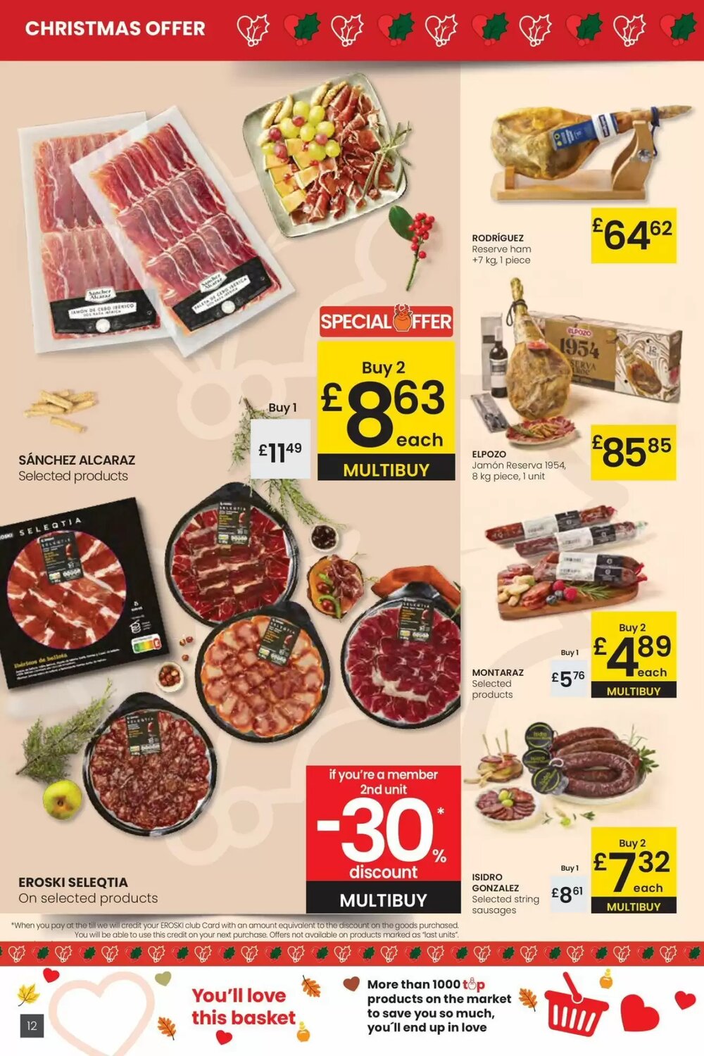 Folleto promocional de Eroski válido desde el 18/12/2025 - Página 12.