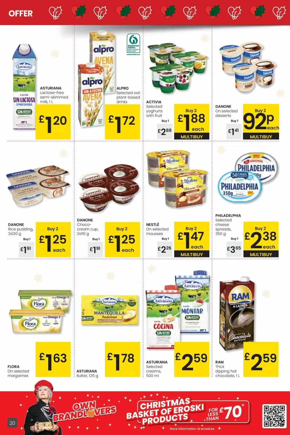 Folleto promocional de Eroski válido desde el 18/12/2025 - Página 20.