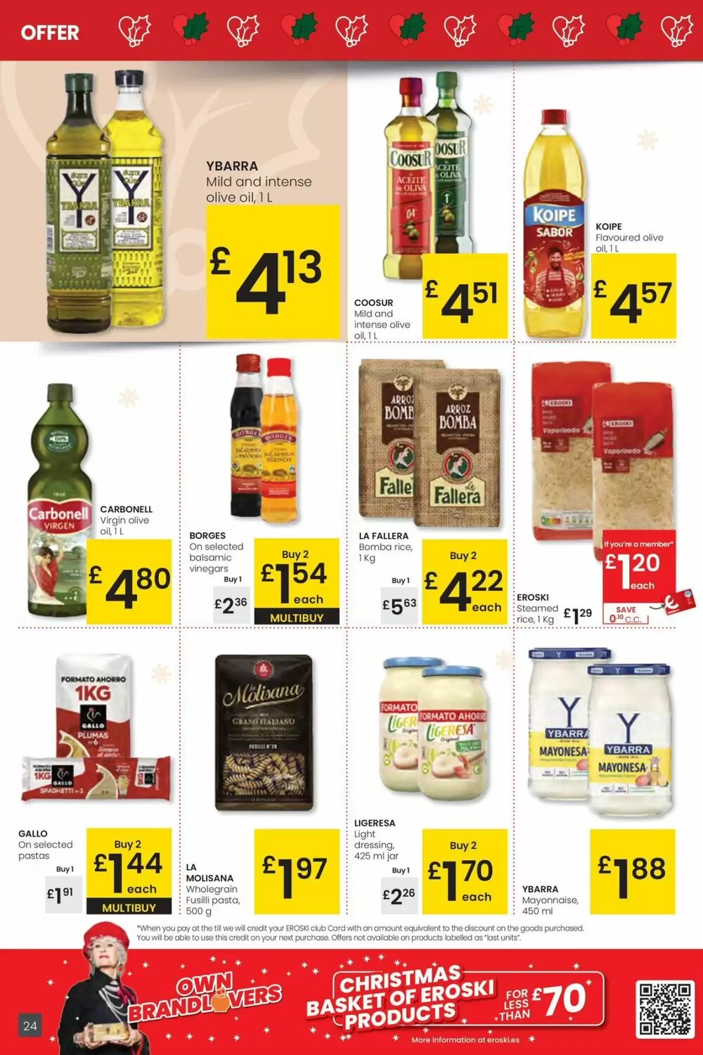 Folleto promocional de Eroski válido desde el 18/12/2025 - Página 24.