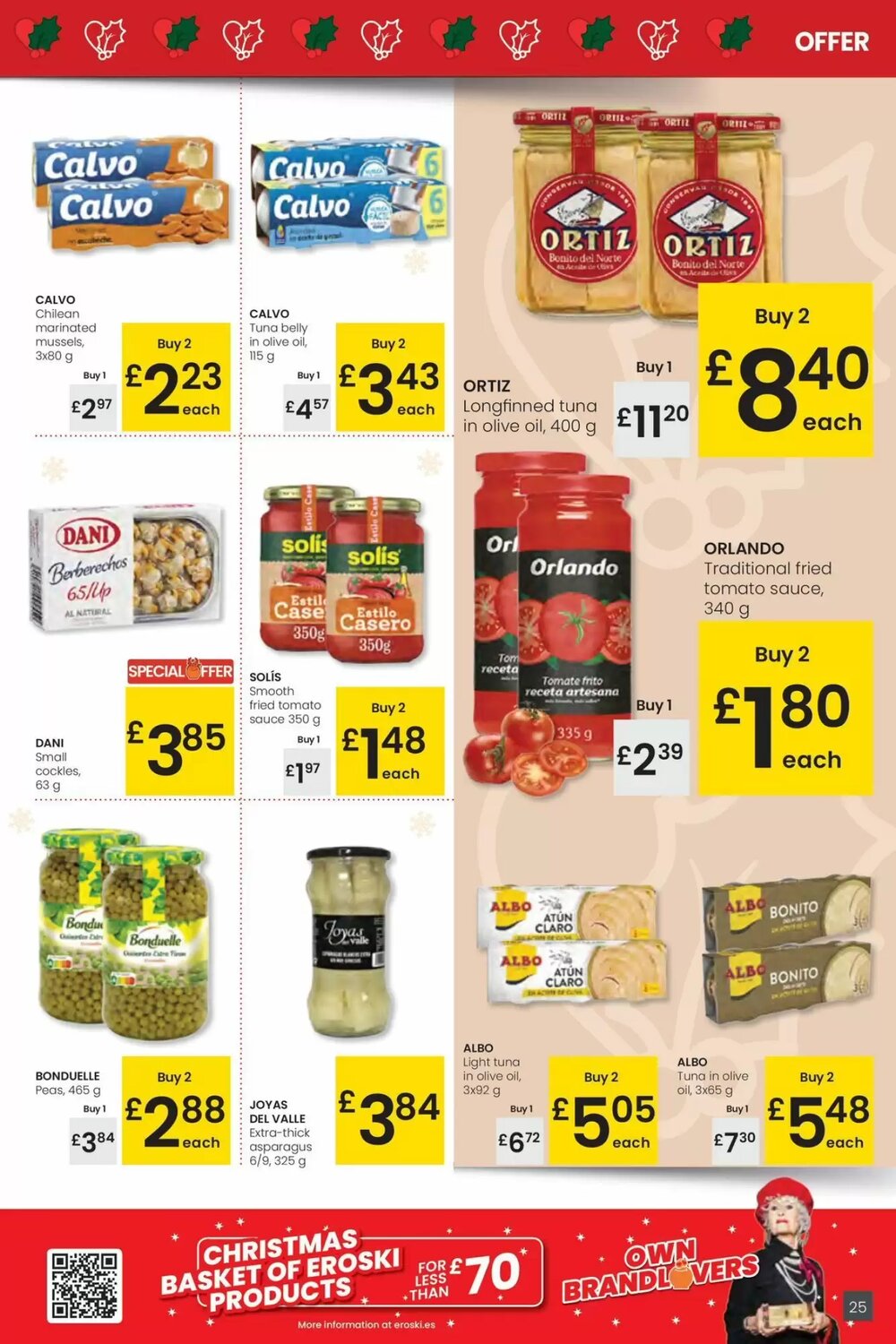 Folleto promocional de Eroski válido desde el 18/12/2025 - Página 25.