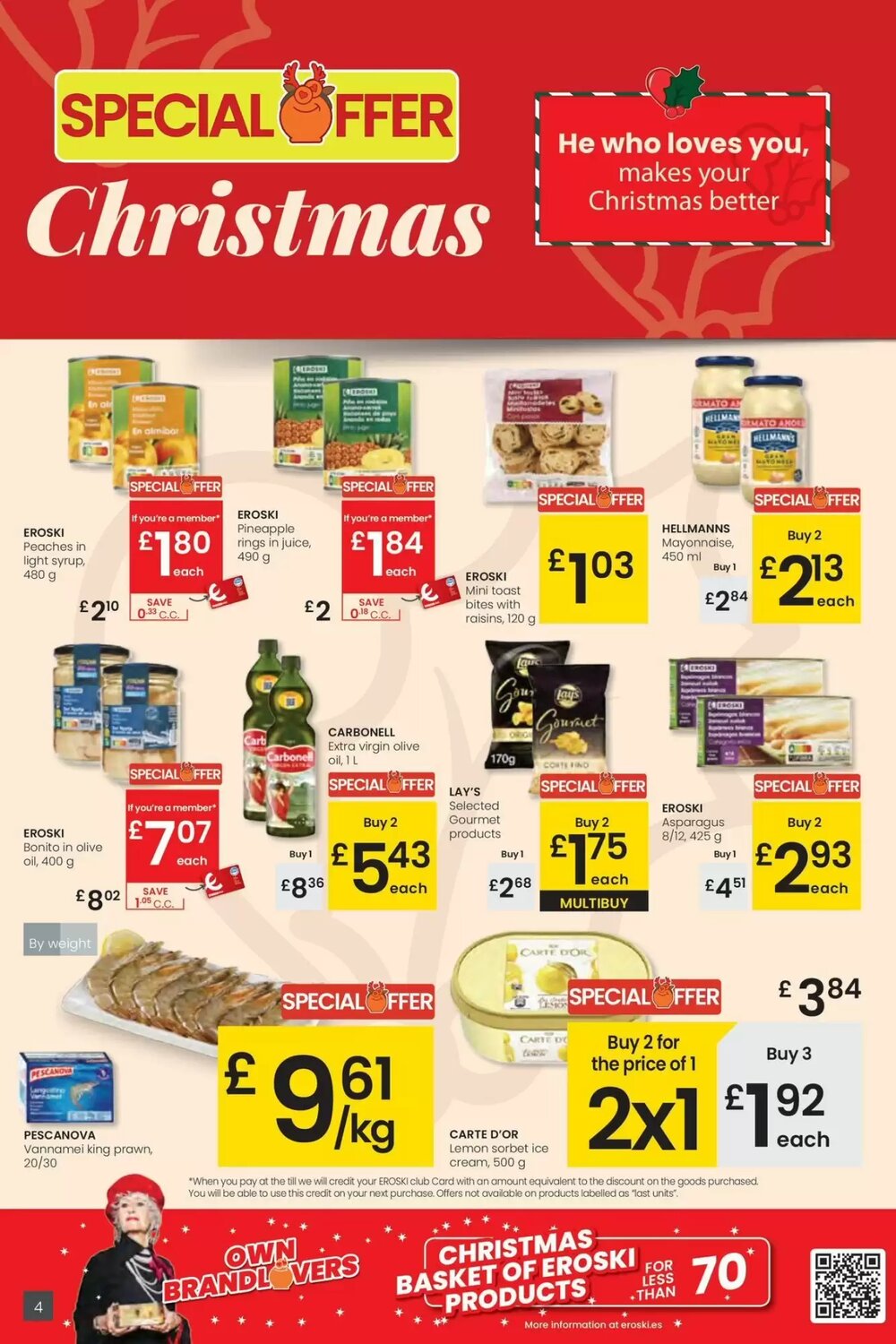 Folleto promocional de Eroski válido desde el 18/12/2025 - Página 4.