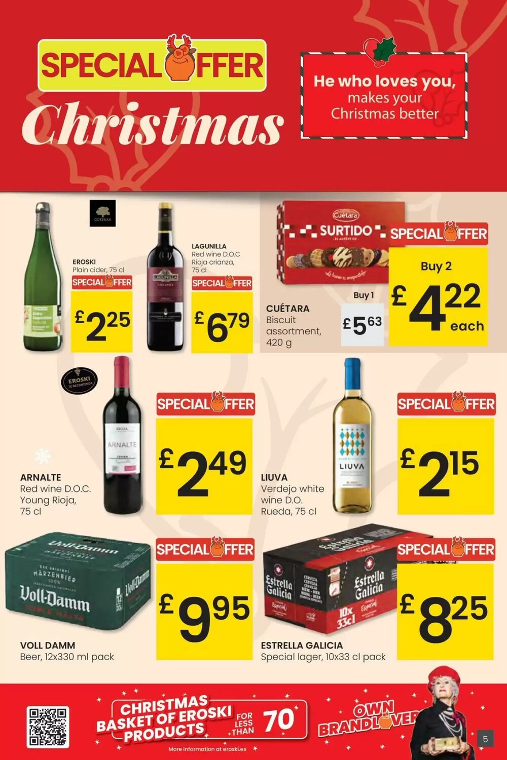 Folleto promocional de Eroski válido desde el 18/12/2025 - Página 5.