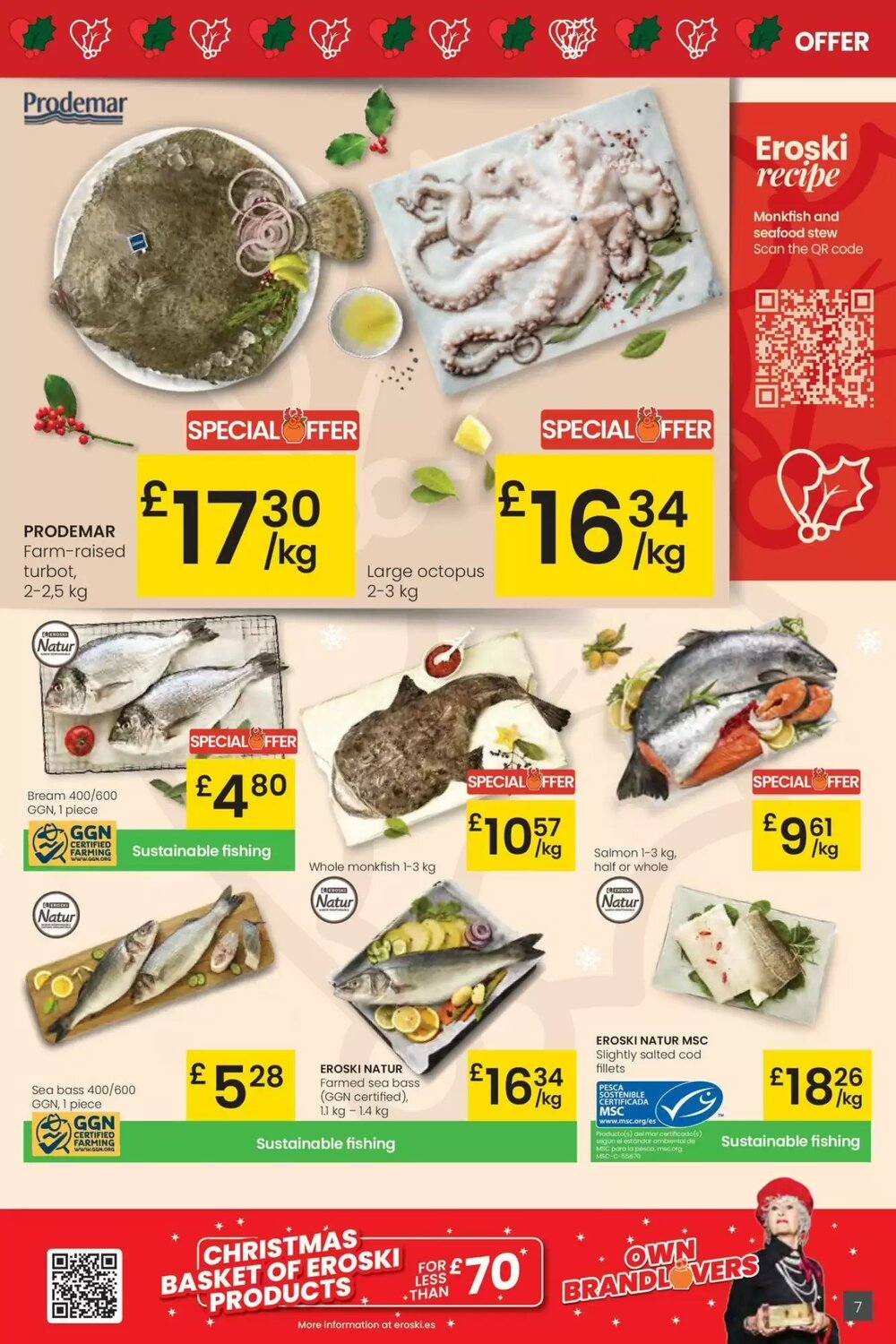 Folleto promocional de Eroski válido desde el 18/12/2025 - Página 7.