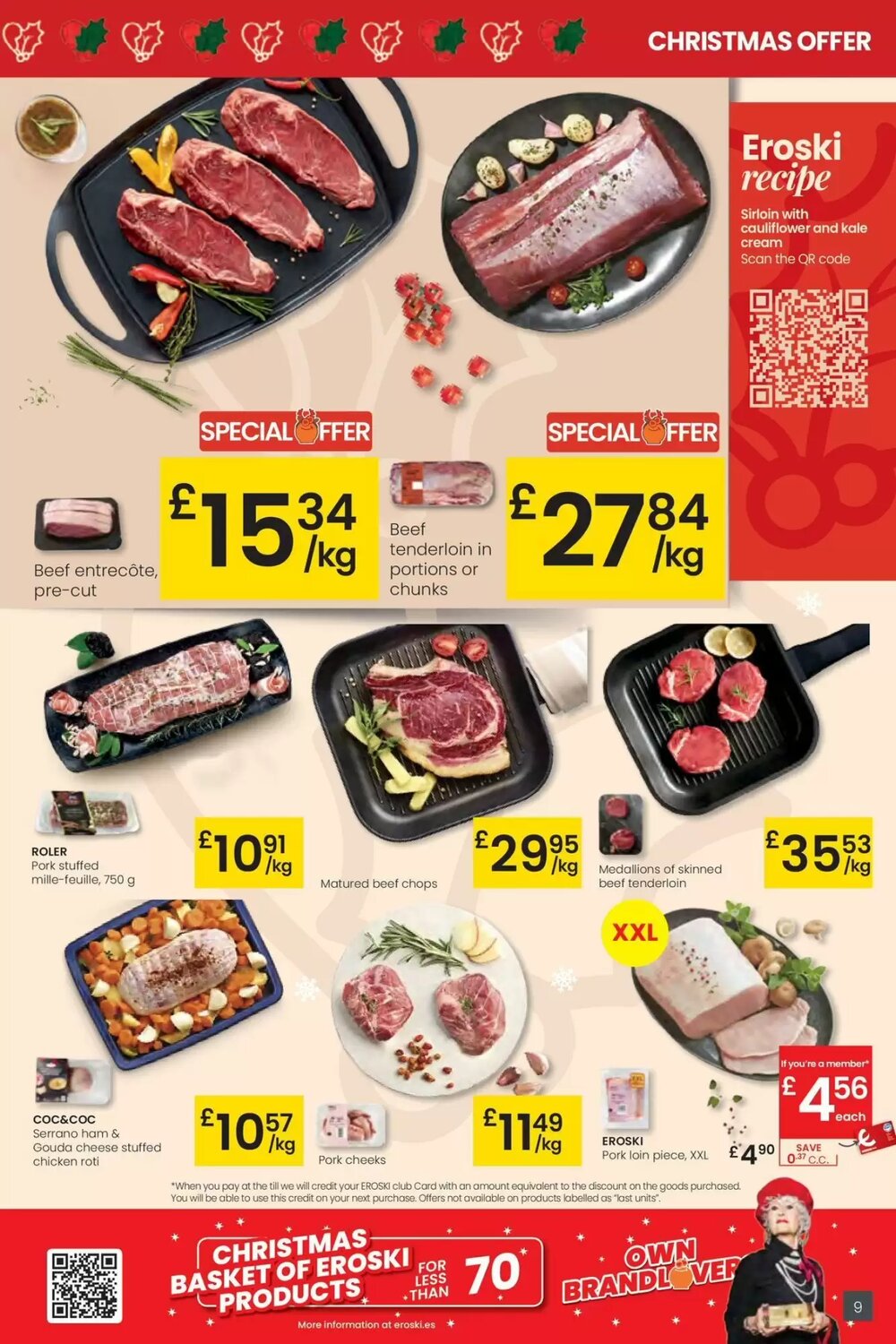 Folleto promocional de Eroski válido desde el 18/12/2025 - Página 9.