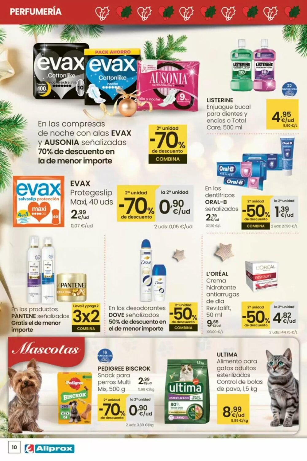 Folleto promocional de Aliprox válido desde el 18/12/2025 - Página 10.