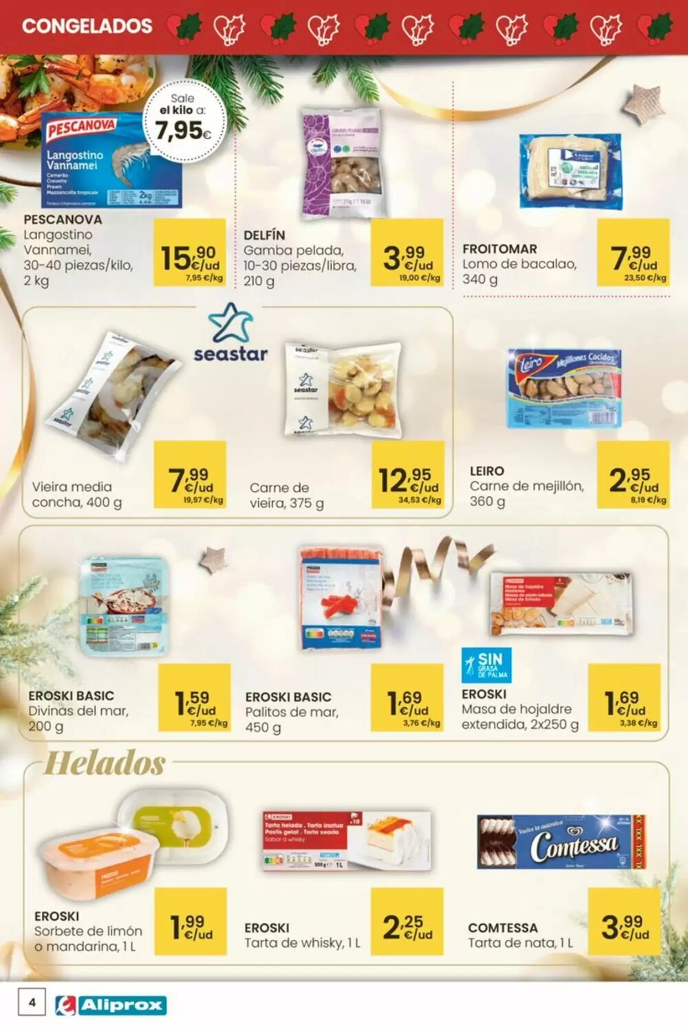 Folleto promocional de Aliprox válido desde el 18/12/2025 - Página 4.