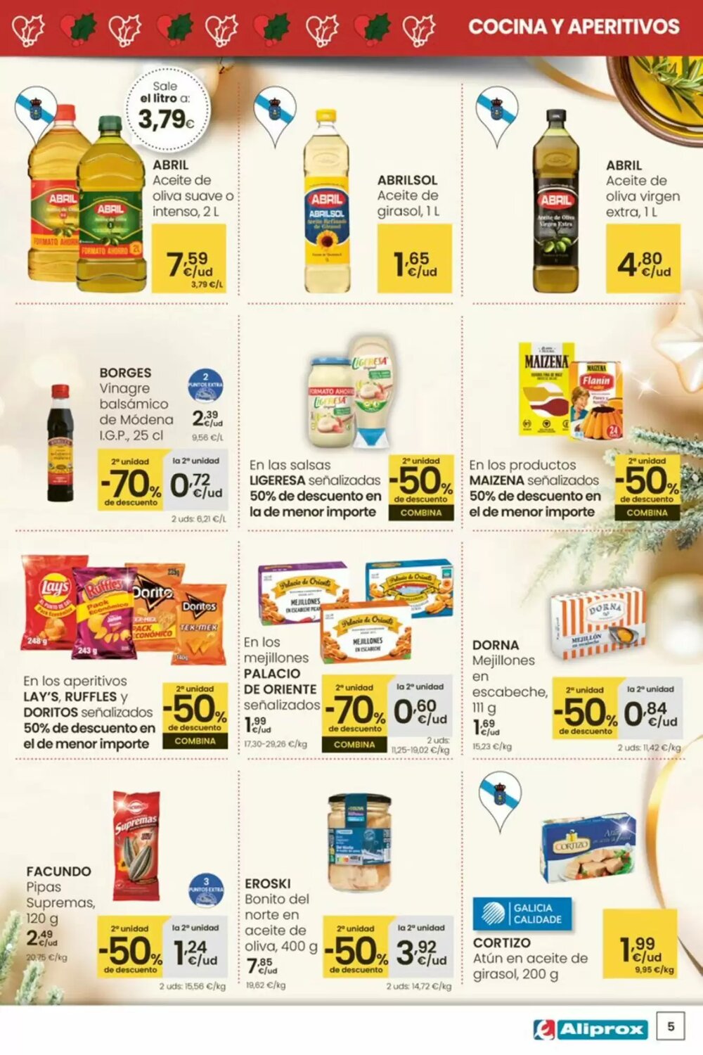 Folleto promocional de Aliprox válido desde el 18/12/2025 - Página 5.
