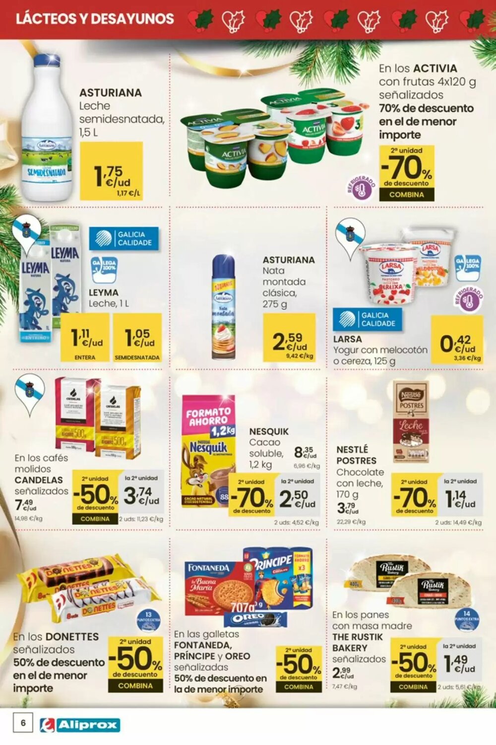 Folleto promocional de Aliprox válido desde el 18/12/2025 - Página 6.