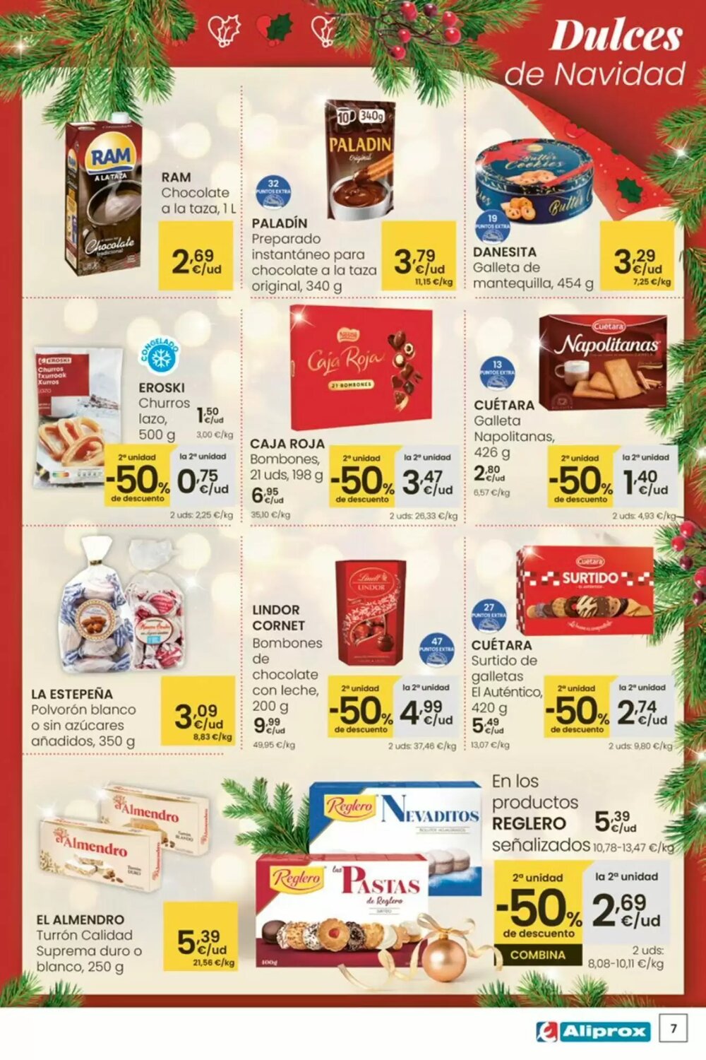 Folleto promocional de Aliprox válido desde el 18/12/2025 - Página 7.