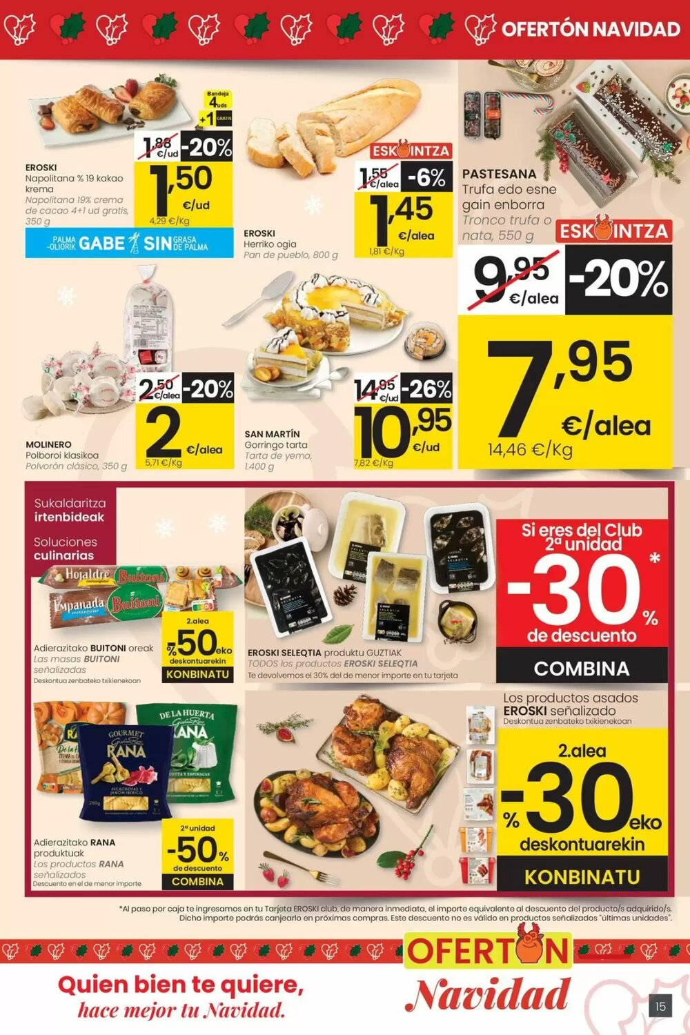 Folleto promocional de Eroski válido desde el 18/12/2025 - Página 15.