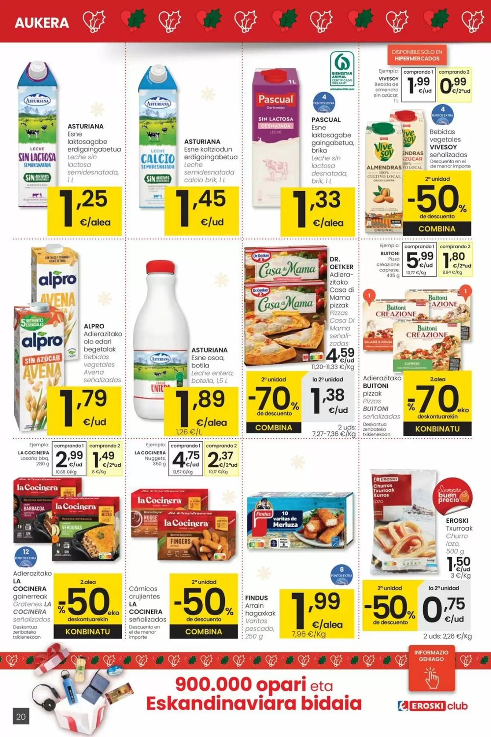 Folleto promocional de Eroski válido desde el 18/12/2025 - Página 20.