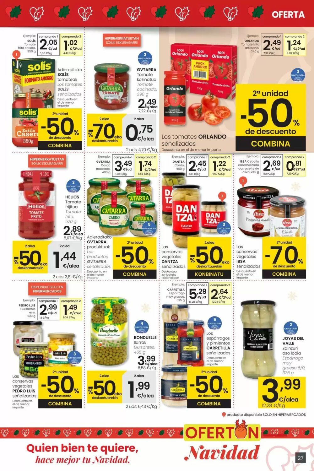 Folleto promocional de Eroski válido desde el 18/12/2025 - Página 27.