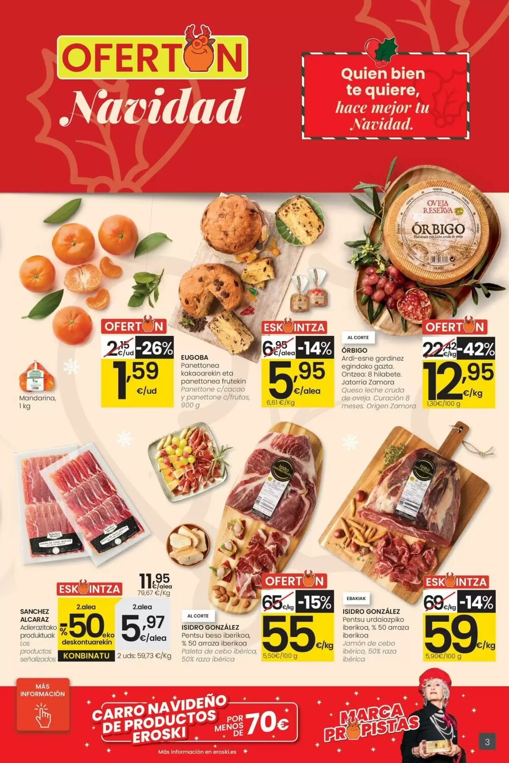 Folleto promocional de Eroski válido desde el 18/12/2025 - Página 3.