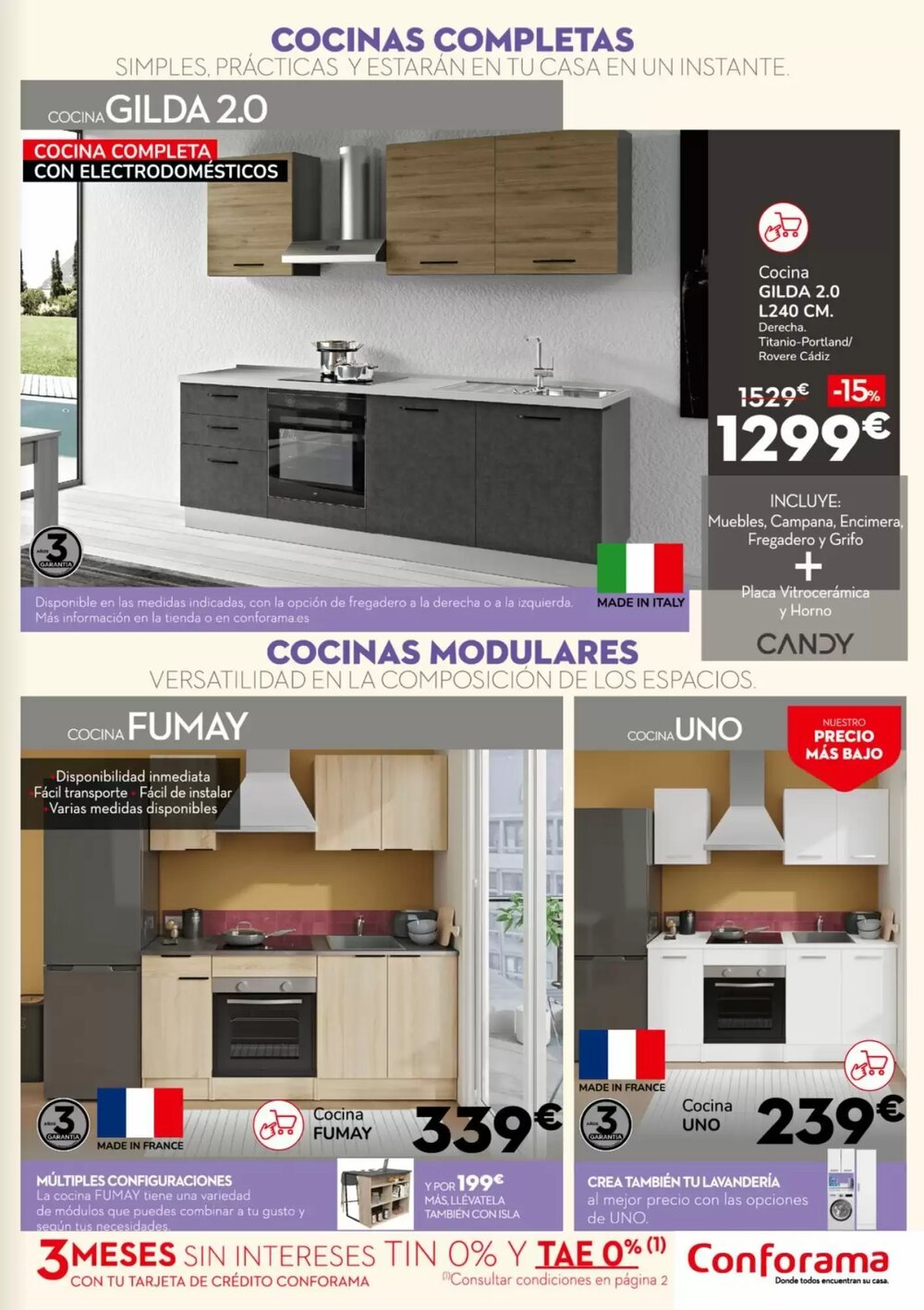 Folleto promocional de Conforama válido desde el 19/12/2025 - Página 13.