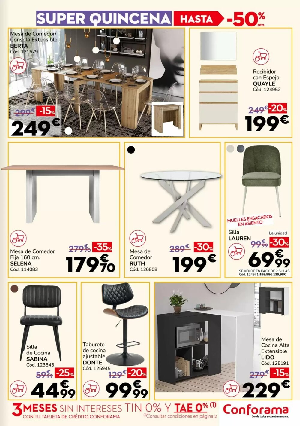 Folleto promocional de Conforama válido desde el 19/12/2025 - Página 5.