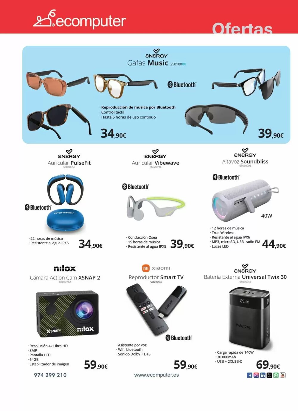 Folleto promocional de Ecomputer válido desde el 19/12/2025 - Página 10.