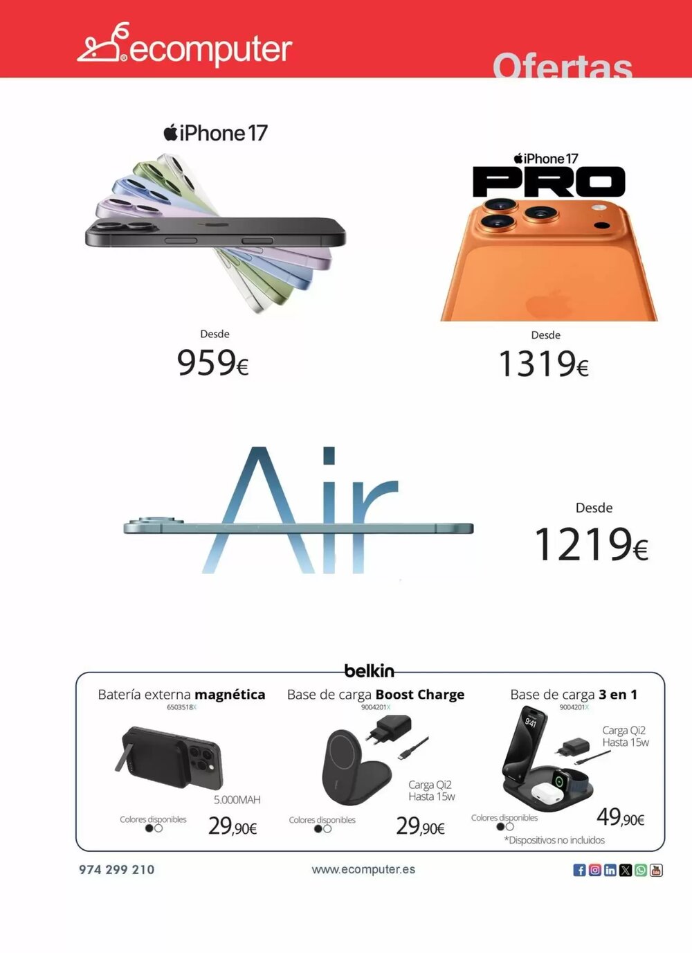 Folleto promocional de Ecomputer válido desde el 19/12/2025 - Página 12.
