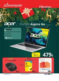 Folleto promocional de Ecomputer válido desde el 19/12/2025