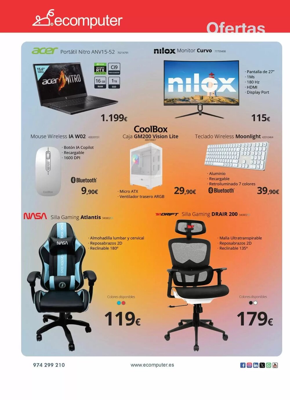 Folleto promocional de Ecomputer válido desde el 19/12/2025 - Página 6.