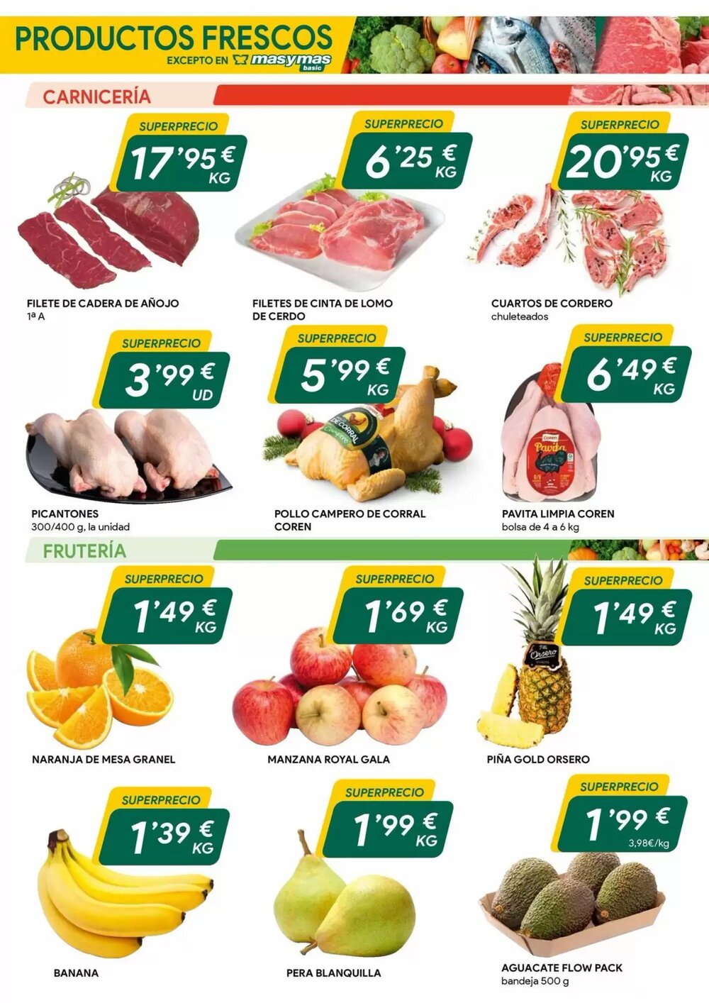 Folleto promocional de Masymas válido desde el 19/12/2025 - Página 1.