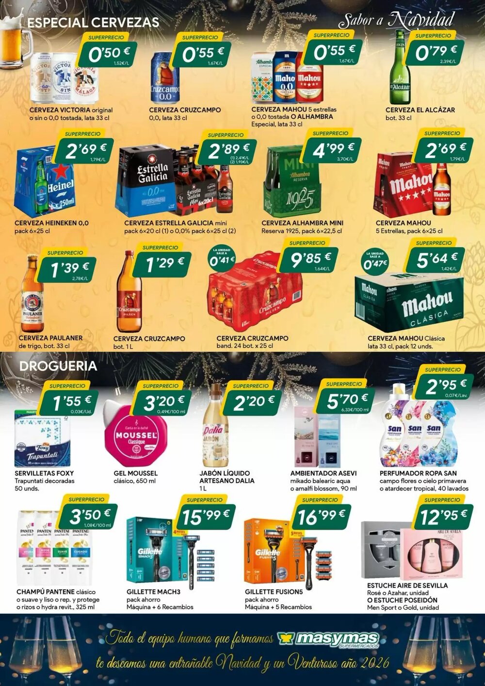 Folleto promocional de Masymas válido desde el 19/12/2025 - Página 12.