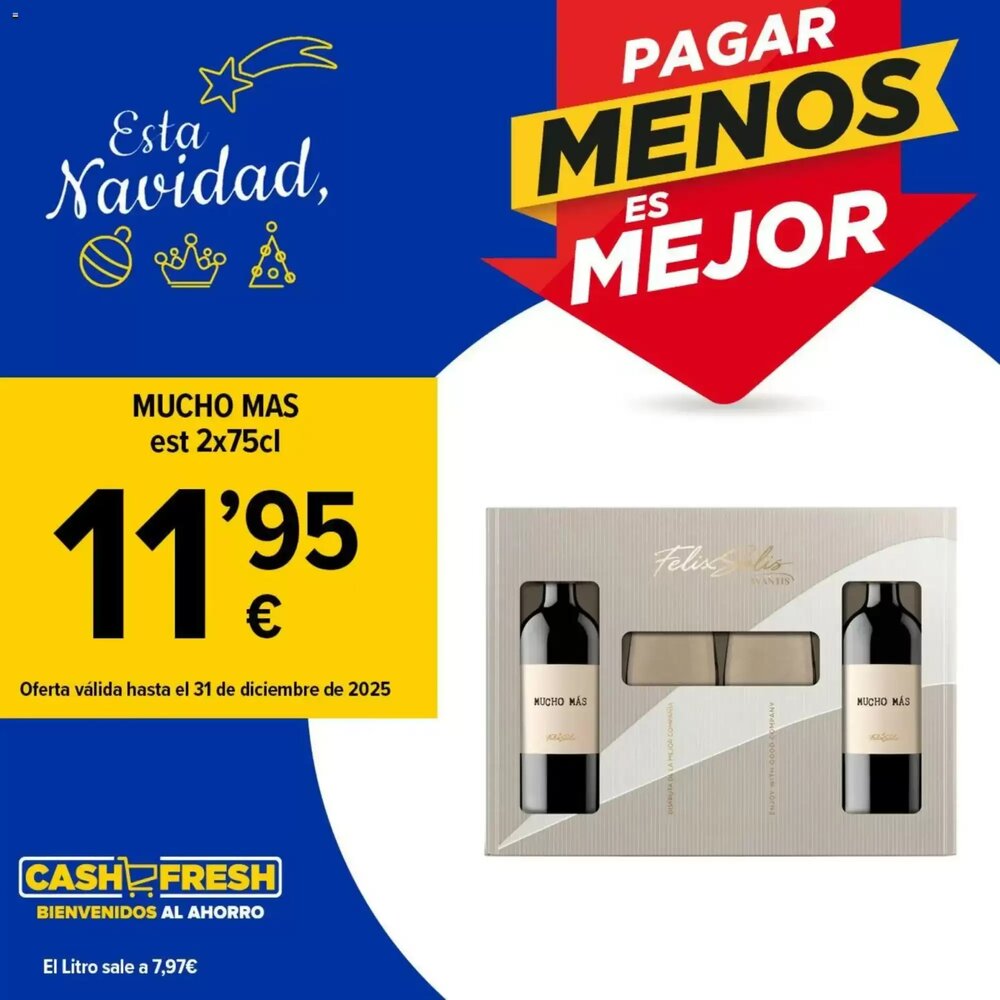 Folleto promocional de Cash Fresh válido desde el 19/12/2025 - Página 2.