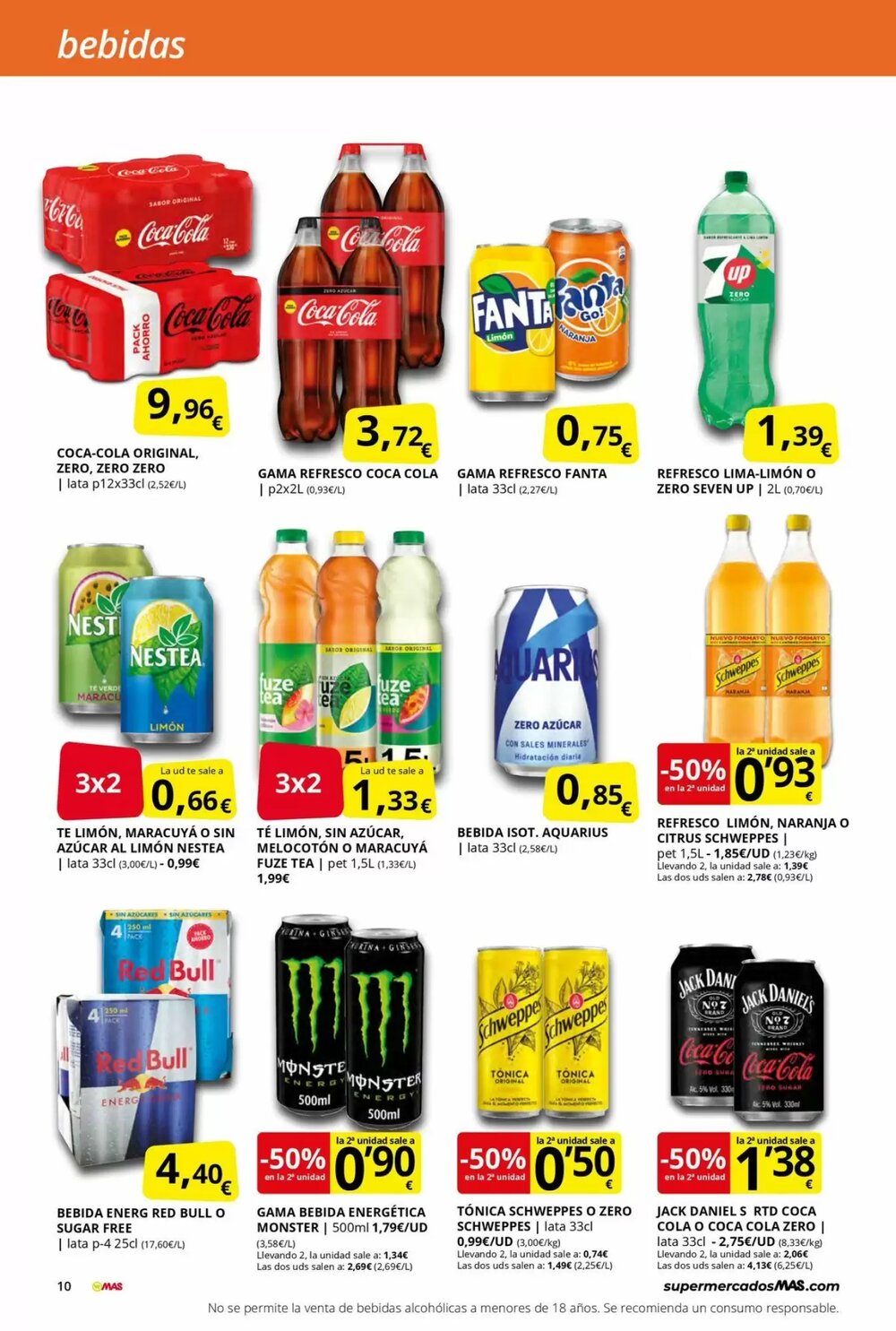 Folleto promocional de MAS válido desde el 19/12/2025 - Página 10.