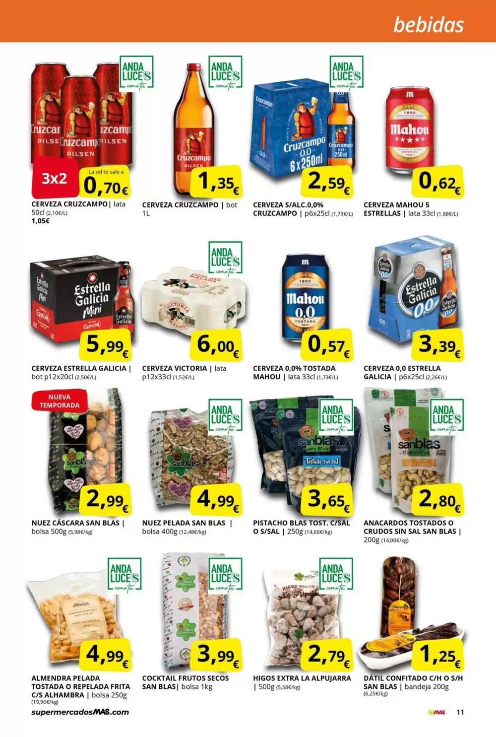 Folleto promocional de MAS válido desde el 19/12/2025 - Página 11.