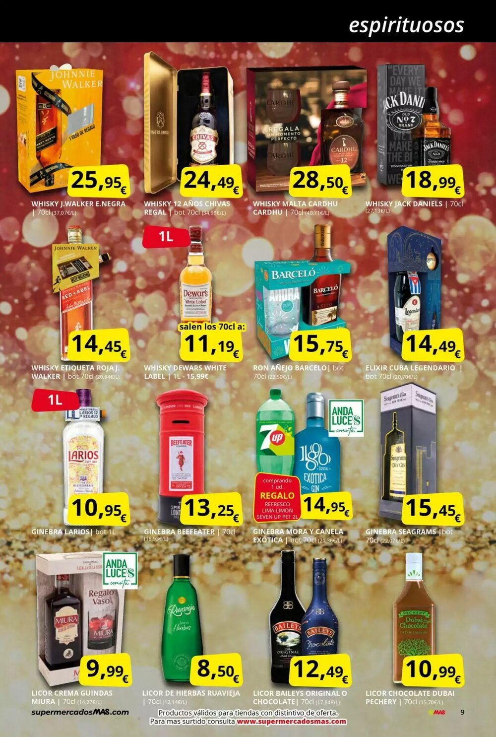 Folleto promocional de MAS válido desde el 19/12/2025 - Página 9.